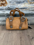 MW Mini Barrel Crossbody Bag