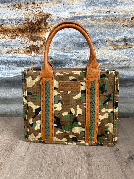 Wrangler Camo Print Tote