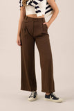 High Waist Wide Leg Dress Pants