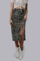Leopard High Waisted Skirt