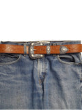 Western Floral Tooled Belt