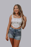 Longhorn Corset Top