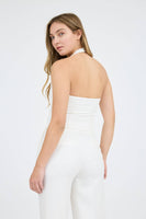 Halter V Neck Vest