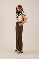 High Waist Wide Leg Dress Pants