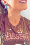 White Concho Clay Earrings