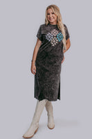 Aztec T Shirt Dress