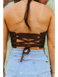Corset with Concho Chain