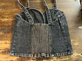 Dani Denim Crop Top